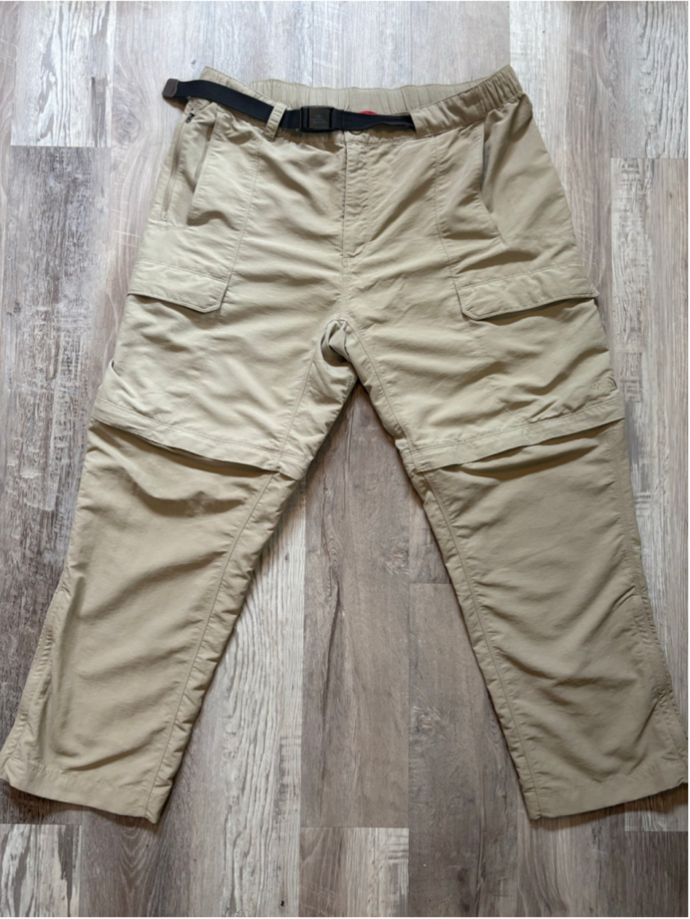 The North Face Paramount Peak Convertible Hiking Pants Cargo Khaki Men's XL